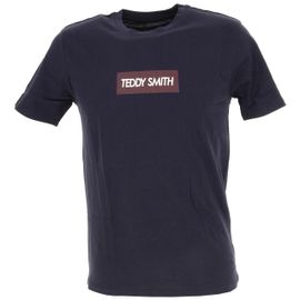 Tee Shirt Manches Courtes Teddy Smith Tesuper Navy Mc Tee Bleu Marine / Bleu Nuit Xxl