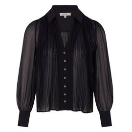 Chemise Manches Longues Morgan Cplia Marine Shirt Bleu Nuit
