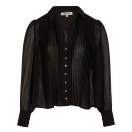 Chemise Manches Longues Morgan Cplia Noir Shirt Noir