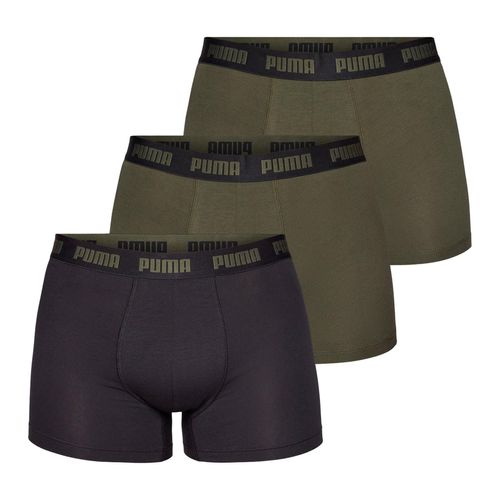 Sous Vêtement Boxer Puma Puma Men Everyday Basic Boxers 3p Kaki S