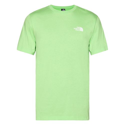 Tee Shirt Manches Courtes The North Face M S/S Simple Dome Tee Vert S
