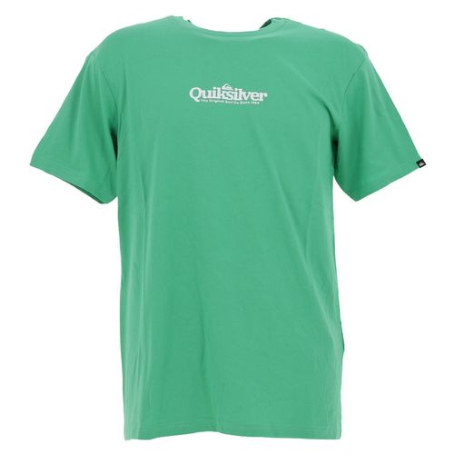 Tee Shirt Manches Courtes Quiksilver Fineline Ss Vert M