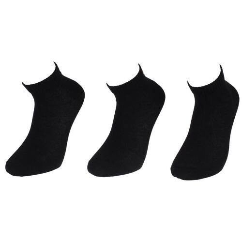 Chaussettes Fila Logo Noir Quarter Par3 Noir 43-46