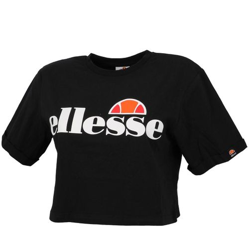 Tee Shirt Manches Courtes Ellesse Alberta Tee Court Noir Noir Xs