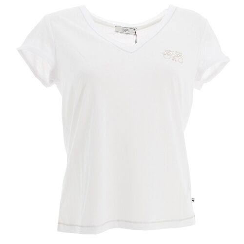 Tee Shirt Manches Courtes Le Temps Des Cerises Smallvtra Ice Cream Tsh L Blanc L