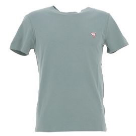 Tee Shirt Manches Courtes Guess Cn Ss Core Tee Str Vert D'eau M