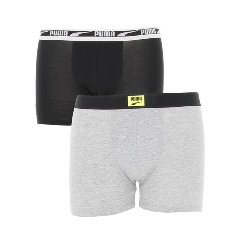 Boxer Puma Puma Boys Logo Patch Boxer 2p Noir 128 Cm