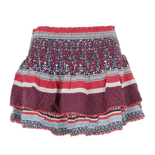 Jupe Superdry Vintage Tiered Mini Skirt Bleu Marine 40