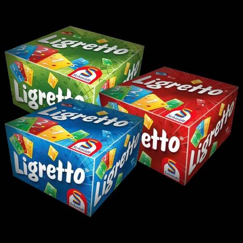 Pack Ligretto Rouge, Vert Et Bleu