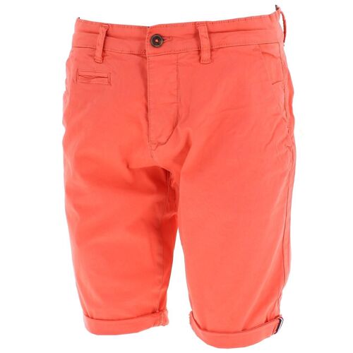 Pantacourt Bermuda La Maison Blaggio Venili Corail Short Chino Orange 29