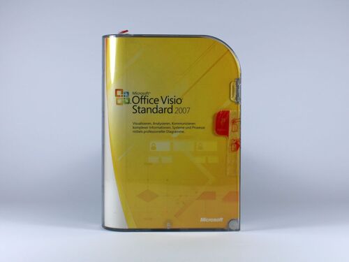 Microsoft Office Visio Standard 2007 - Version Boîte - 1 Pc - Cd - Win - Allemand)