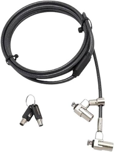 Urban Factory Securitee - Câble de sécurité - 2 barres en T, 7 brins - 1.8 m