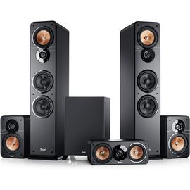 Teufel Ultima 40 Surround "5.1-Set" - Système de haut-parleur - pour home cinéma - Canal 5.1 - noir