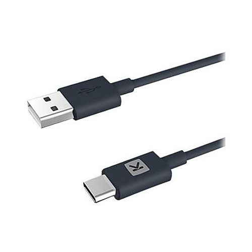 Linkster - Câble USB - USB (M) pour 24 pin USB-C (M) - 1.2 m - gris