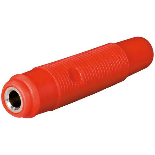 goobay - Connecteur audio - prise banane femelle - rouge