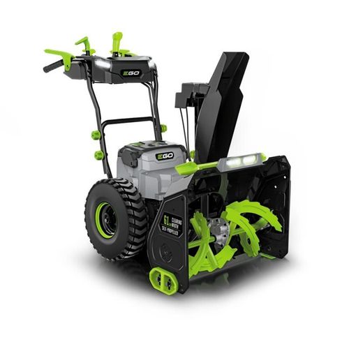 Souffleuse fraise à neige tractée largeur 61 cm 2 batteries chargeur inclus EGO SNT2400E