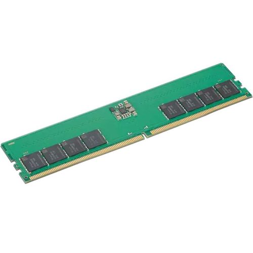 Lenovo - DDR5 - module - 16 Go - DIMM 288 broches - 4800 MT/s / PC4-38400 - ECC - vert - pour ThinkStation P360 30FM, 30FN