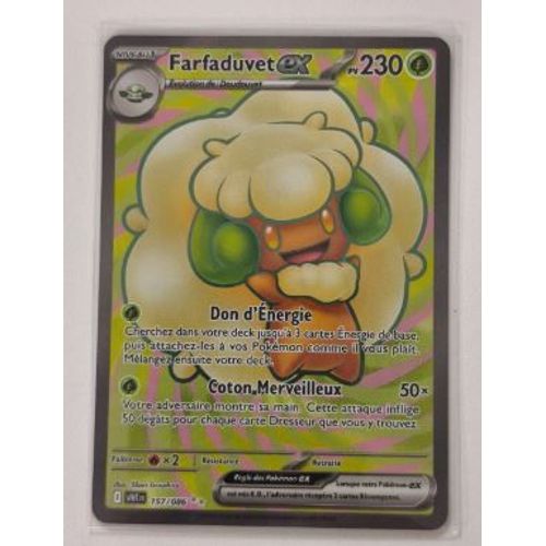 Pokemon Farfaduvet Ex 157 / 086 Flamme Blanche Ev10.5