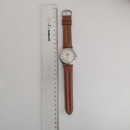 Bracelet Pour Montre - Cuir Véritable - Marron