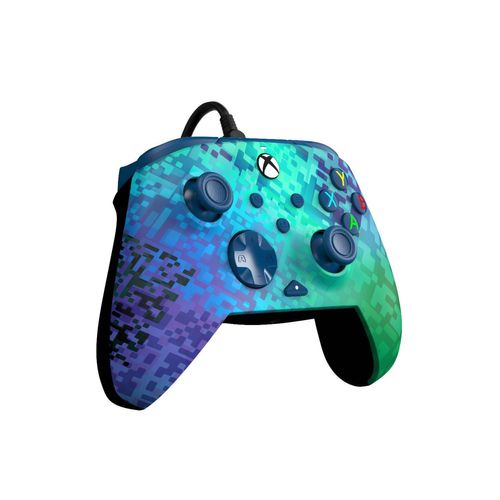 Manette Pdp Filiaire Xbox Rematch Glitchglitch Green