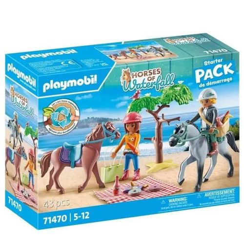 Playmobil Horses Of Waterfall 71470 - Promenade À Cheval (Pack De Démarrage)