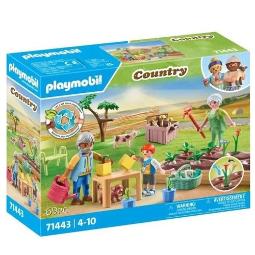 Playmobil Country 71443 - Jardin Chez Les Grands-Parents