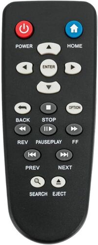 Remote Control Replacement for Western Digital WD TV Live Plus HD Media Player Fit for Western Digital WD WDTV HDTV TV Live Plus Media Remote Control