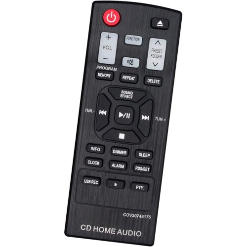 COV30748175 Remote Control Replacement Compatible with LG Micro Hi-FI Audio System CM2460 CM2460DAB CMS2460F CM2440 XA14 XA14-D0U