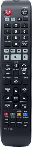 AH59-02405A Télécommande de rechange pour Samsung Home Cinéma HT-E4200 HT-E4500 HT-E4530 HT-E4550 HT-E5200 HT-E5500 HT-E5530 HT-E5550 HT-E6500 HT-E4550 00K HT-. E4530K HT-E4550K HT-E5500K