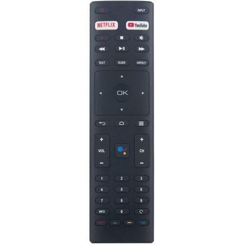Télécommande Vocale Remplacée Convient pour Continental Edison TV CELED43SAFHD20B7 CEQLED58SA21BE CEQLED50SA20B7 CEQLED55SA20B7 CEQLED55SABFB7 CEQLED58SA20B7 CELED43SA220B7