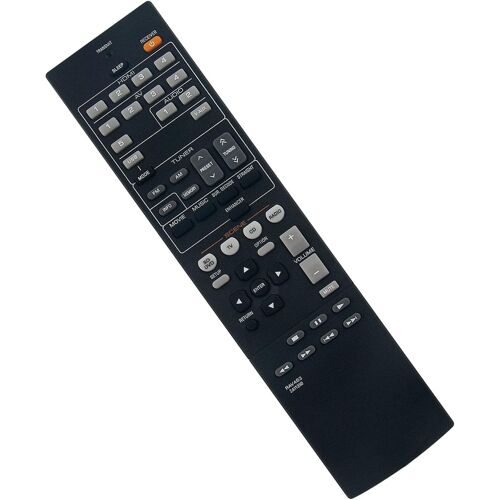 RAV463-ZA11350 Télécommande de Remplacement --Fit pour Yamaha AV Récepteur RAV463 ZA11350 Télécommande RX-V375 RX-V373 YH-T399U HTR-3065 YHT-399UBL YHT-397 YH-T497