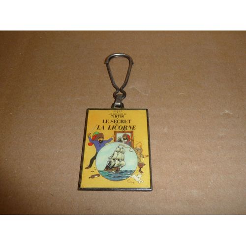 Porte Clés Tintin. Le Secret De La Licorne