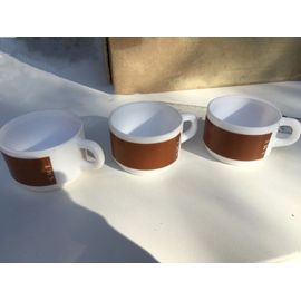 Vintage : 3 Tasses À Cafe : Smt