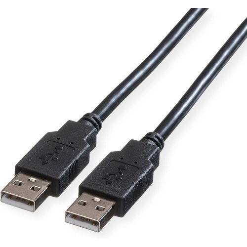 Câble USB 2.0 Type A-A, noir, 0,8 m