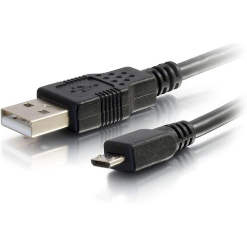 Câble D'Extension Usb-A 2.0 Mâle Vers Micro Usb-B Mâle (100 Cm) Pour Manette Ps4, Noir[CAB9163915]