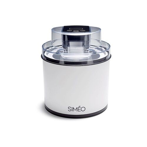 Simeo - Sorbetiere 2l double rotation blanc sop260