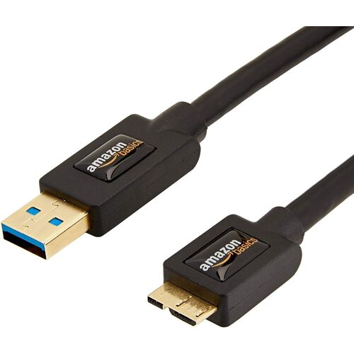 Câble USB 3.0 de Type USB-A mâle vers Micro USB, 1.8 m, Noir