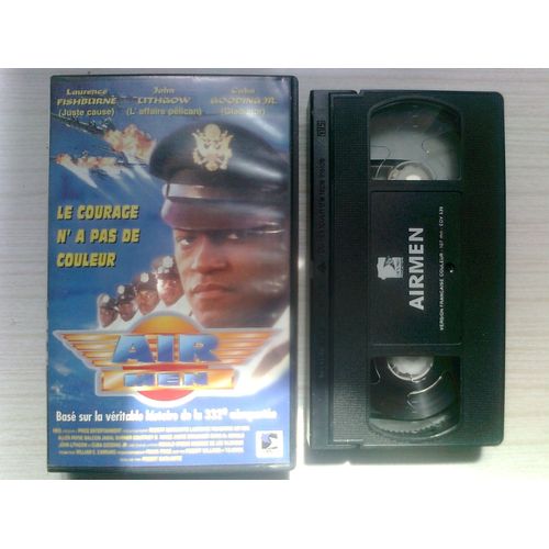 Cassette Vidéo Vhs - Air Men (Pilotes De Choix) - Laurence Fishburne