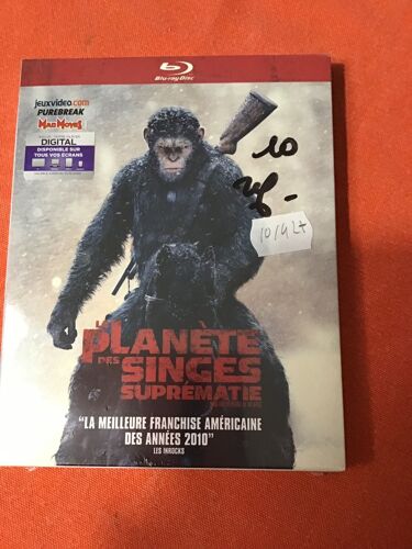 La Planète Des Singes: Suprématie/ Matt Reeves/ Un Film De 2017/ Dvd Blu-Ray/ Vost Anglaise/ Vf/ 20th Century Fox 2017