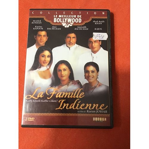 La Famille Indienne/ Karan Johar/ Un Film De 2001/ Vost Et Vf/ Collection « Le Meilleur De Bollywood » / Dvd Édité Par Bodega Films 2002