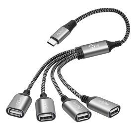 Lot De 2 Adaptateurs USB 3.1 Vers Type-C OTG - Connecteur Femelle, Universel