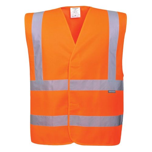 Gilet haute visibilité Portwest baudrier double ceinture Orange 6XL - 7XL