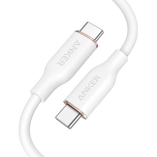 Hamiltion-Câble Usb-C Vers Usb-C, Câble 643 100 W, 1,8 M, Usb 2.0 De Type C, Charge Rapide Pour Macbook Pro 2020, Ipad Pro 2020, Ipad Air 4, Ipad Mini 6, Galaxy S21, Pixel, Switch (Blanc Nuage)