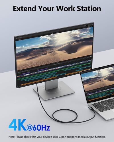 TIANYI-Câble USB C vers USB C 90 Degrés, 2m 20Gbps Cable USB C Charge rapide 100W, transmission vidéo 4K@60Hz Câble USB Type C pour iPhone 16/15 Series, Galaxy S24/S23, iPad Pro 2022, MacBook Pro 202