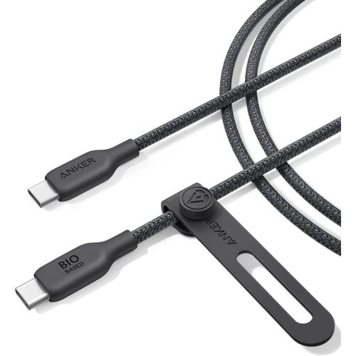 Asfasfq-Anker Câble Usb-C Vers Usb-C (240 W, 180 Cm) - En Nylon Bio De Type C - Câble De Charge Rapide - Compatible Avec Iphone 15, Macbook Pro 2020, Ipad Pro 2020, Ipad Air 4, Samsung Galaxy S23+/S2