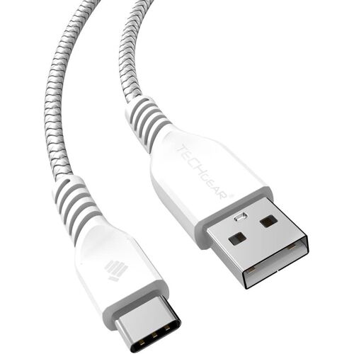 Câble Usb C Tressé Chargeur/Transfert (1M) Compatible Avec Ipad Pro 12.9 Et 11, Ipad 10E Génération, Mini 6, Air 4 2022/2020 5E/4E Génération [Blanc]