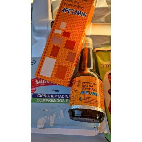 Sirop Gain De Poids Rapide 200ml Original Augmentelepoids L'Appétit Les Hanches Et La Poitrine, Cyproheptadine Syrup- Lysine And Vitamins Very Fast Weight Gain - Good Appetite 