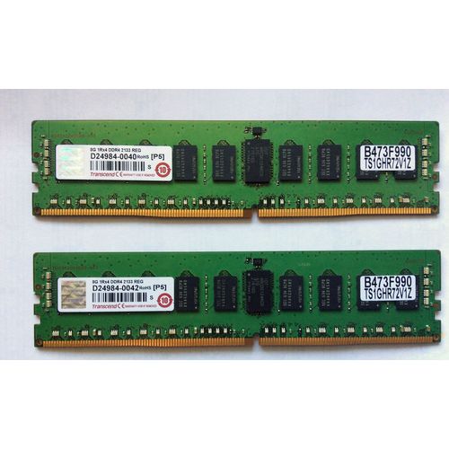 Kit RAM serveur ECC Registered DDR4 2133 MHz 2 x 8 GO