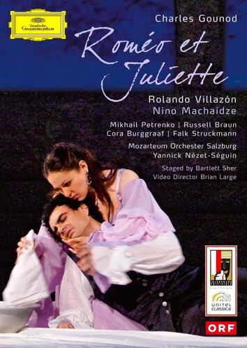 [ 2 Dvd ] Charles Gounod : Roméo Et Juliette (Nino Machaidzes - Rolando Villazon - Russell Braun - ... / Mozarteum Orchestra Of Salzbu, Yannick Nézet-Séguin / 2009, Deutsche Grammophon 044007345184)