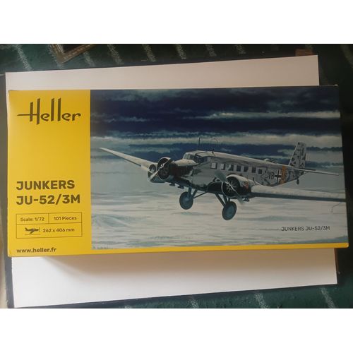 Heller Maquette Junkers 52-Heller